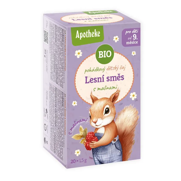Pohádkový čaj Lesní směs s malinami BIO
