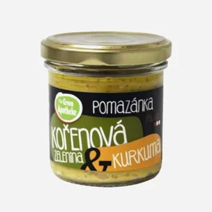 Pomazánka kořenová zelenina a kurkuma 6 x 140 g