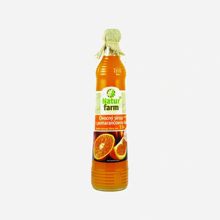 Pomerančový sirup 12 x 700 ml