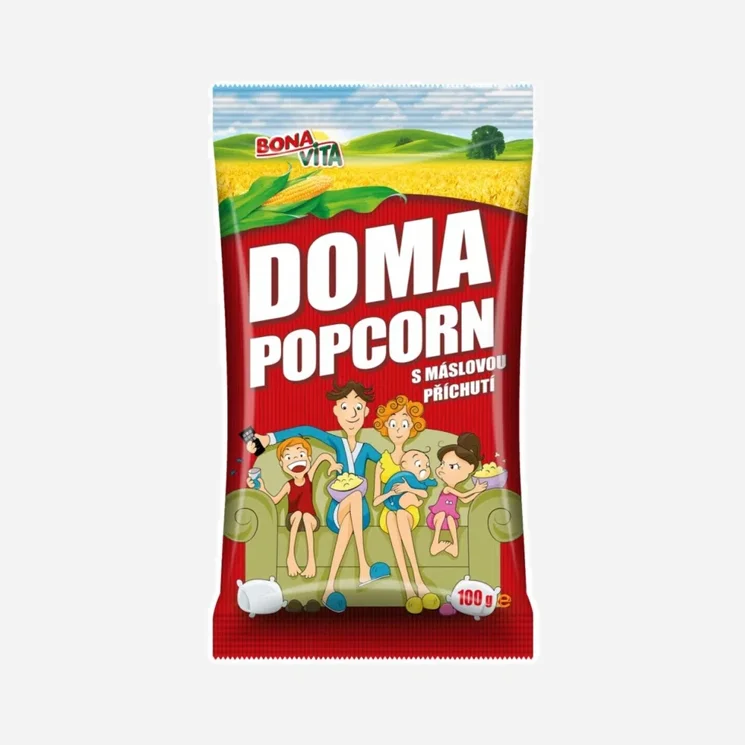 Popcorn máslový
