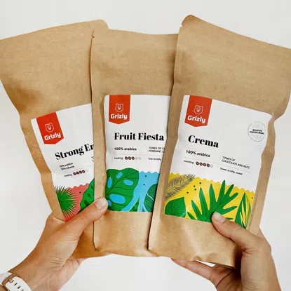 Pražená zrnková káva Fruit Fiesta