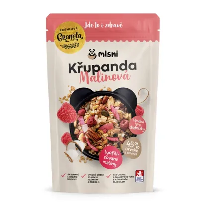 Prémiová granola Malinová DIA