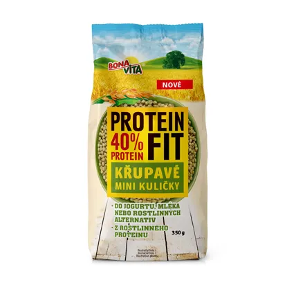Protein Fit křupavé mini kuličky 6 x 350 g
