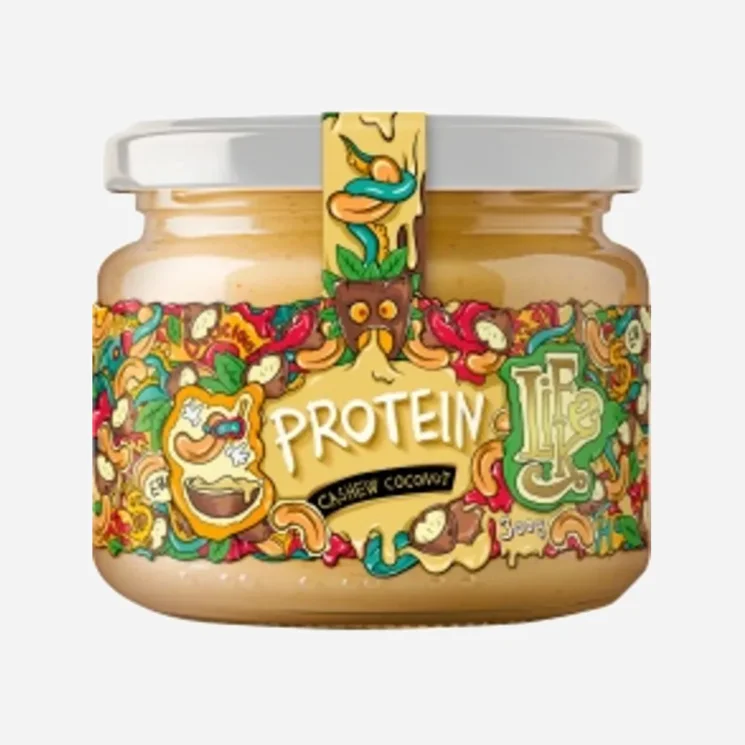 Proteinové máslo kešu/kokos 6 x 300 g