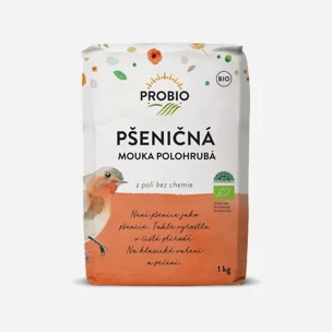 Pšeničná mouka bílá polohrubá 6 x 1000 g