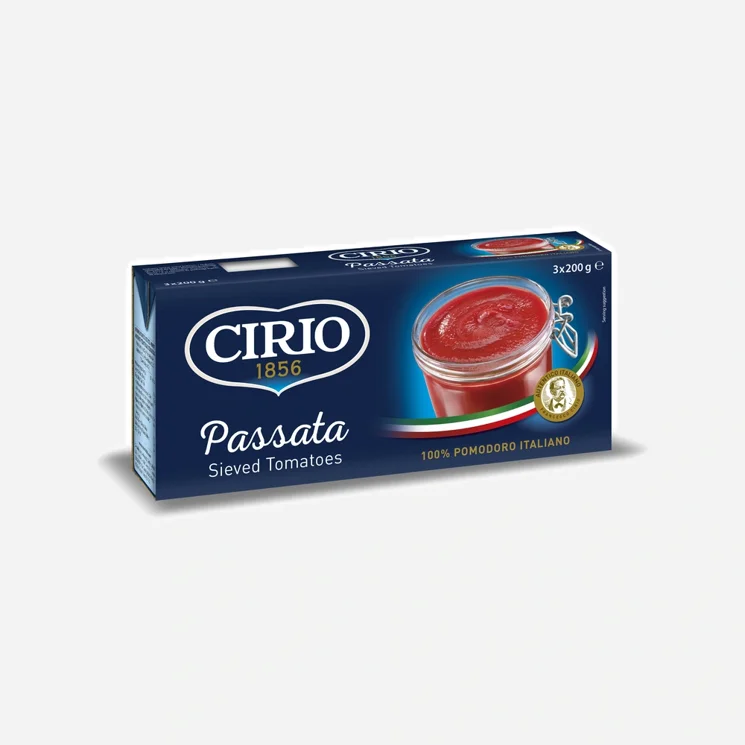 Rajčata loupaná drcená 6 x 600 g