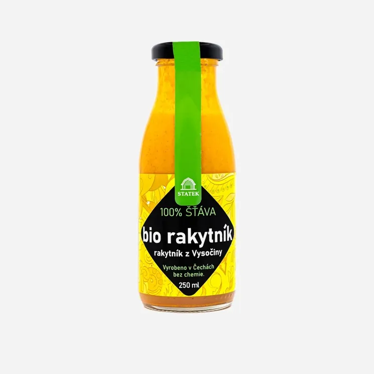 Rakytníková šťáva 100% BIO