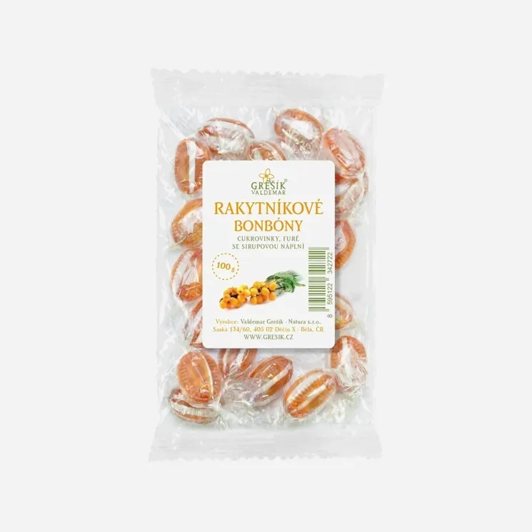 Rakytníkové bonbóny 6 x 100 g