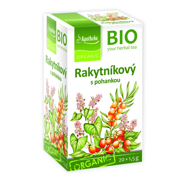 Rakytníkový čaj s pohankou BIO 20 sáčků