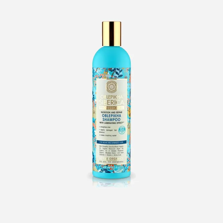 Rakytníkový šampon pro poškozené vlasy Výživa a revitalizace 6 x 400 ml