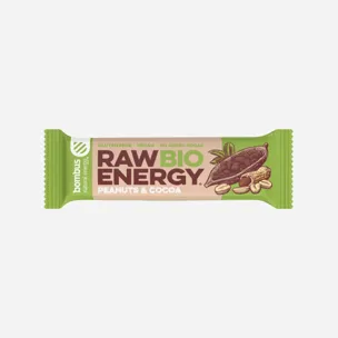 Raw ENERGY Arašídy a kakao BIO 12 x 50 g