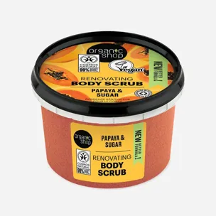 Renovující tělový peeling Papája a cukr 6 x 250 ml