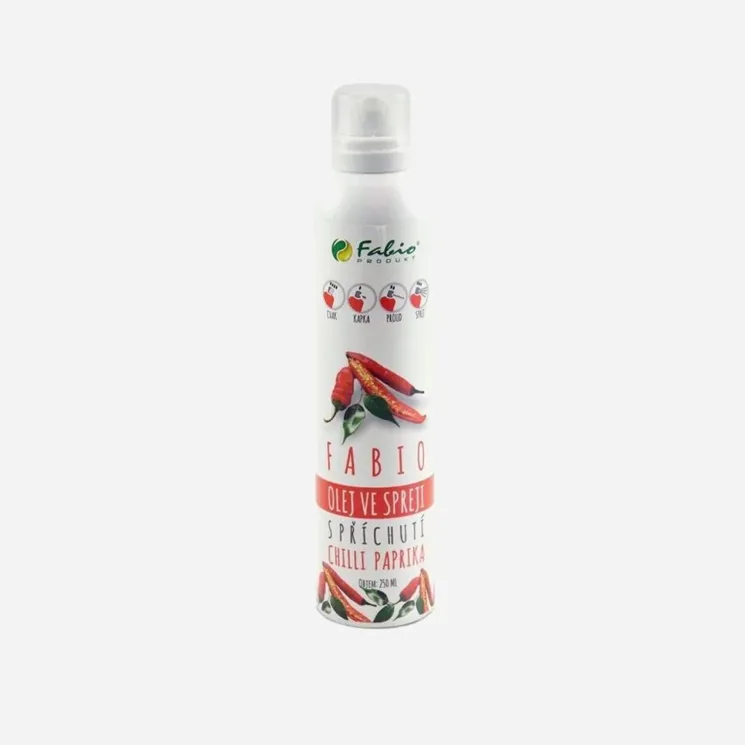 Řepkový olej ve spreji Chilli paprika