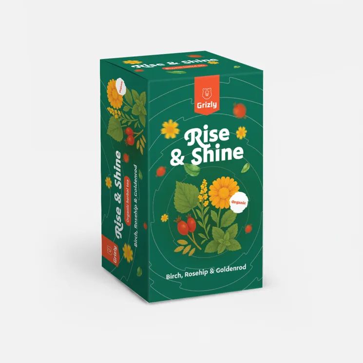 Rise & Shine BIO bylinný čaj