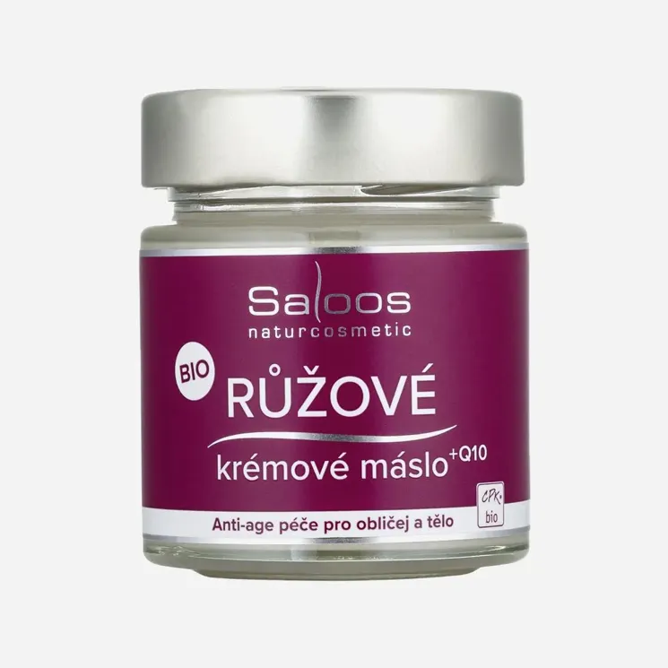 Růžové krémové máslo BIO 6 x 110 ml