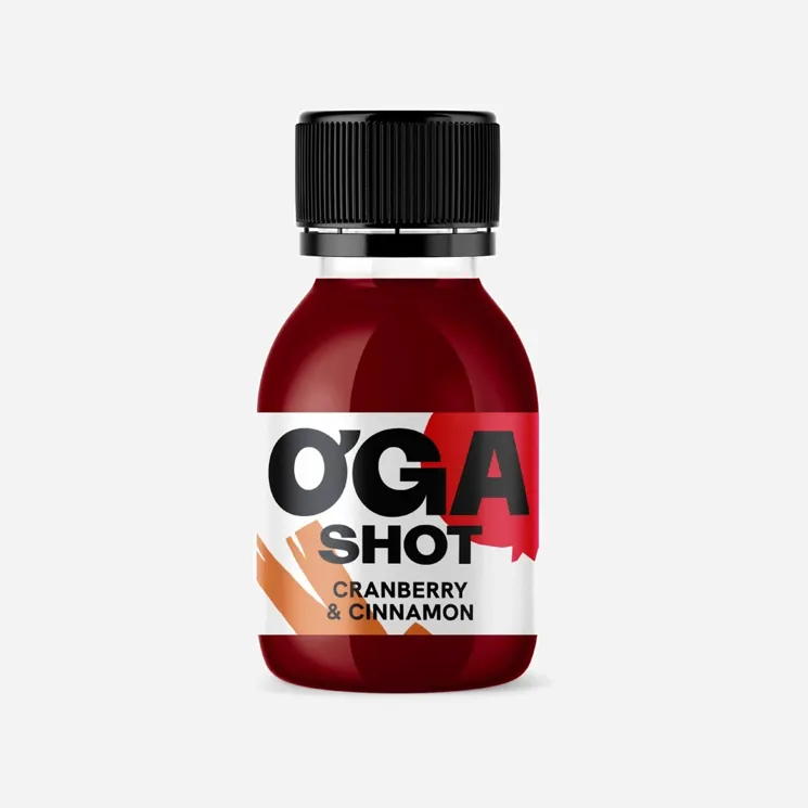 Shot brusinka a skořice