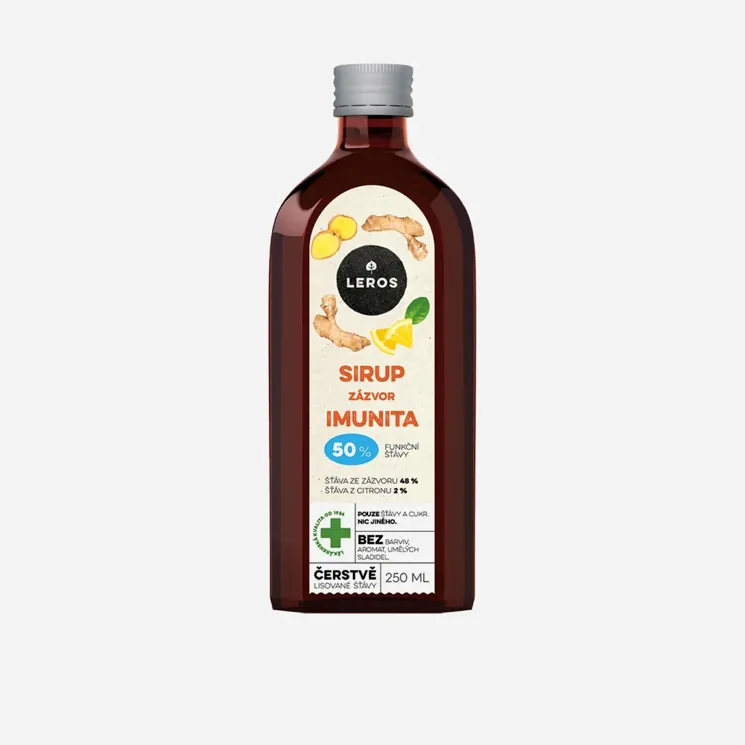 Sirup Zázvor Imunita 12 x 250 ml