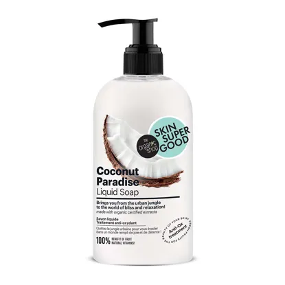 Skin super good Tekuté mýdlo kokosový ráj 6 x 500  ml