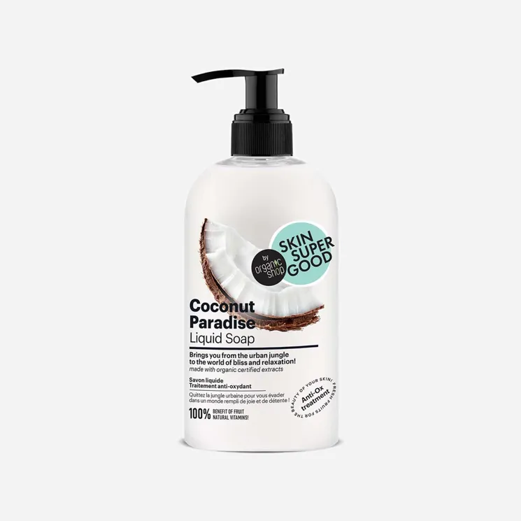 Skin super good Tekuté mýdlo kokosový ráj