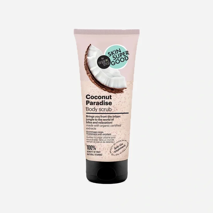 Skin super good Tělový peeling kokosový ráj