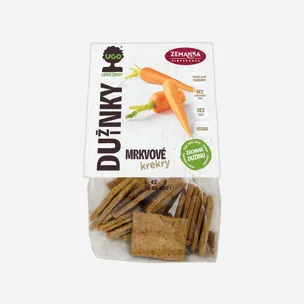 Slané krekry s dužinou z mrkve 6 x 100 g