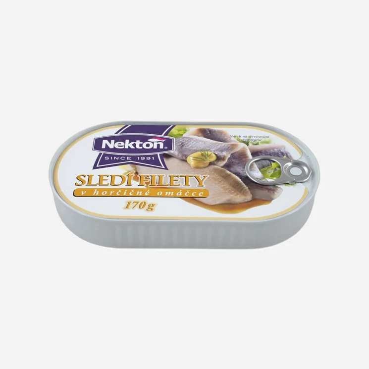 Sledí filety v hořčičné omáčce 6 x 170 g