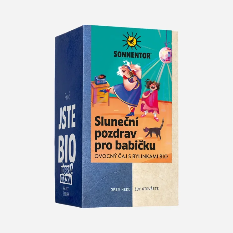 Sluneční pozdrav pro babičku bio, porc. dvoukomorový