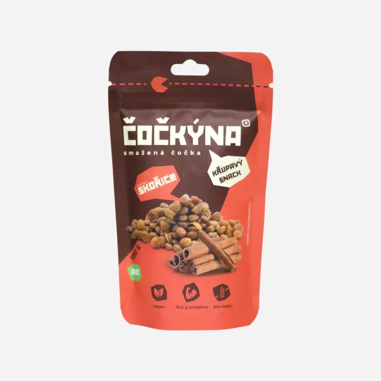 Smažená čočka skořice