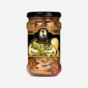 Směs hub v sladkokyselém nálevu 314 ml () 6 x 280 g