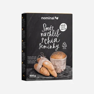 Směs na chléb s chia semínky - bez lepku 6 x 500 g