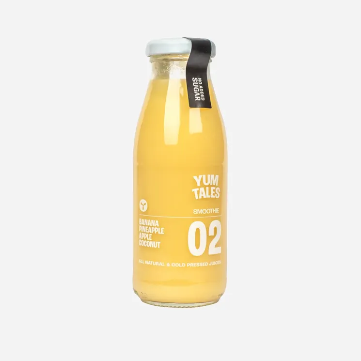 Smoothie banán, ananas a kokos 12 x 240 ml