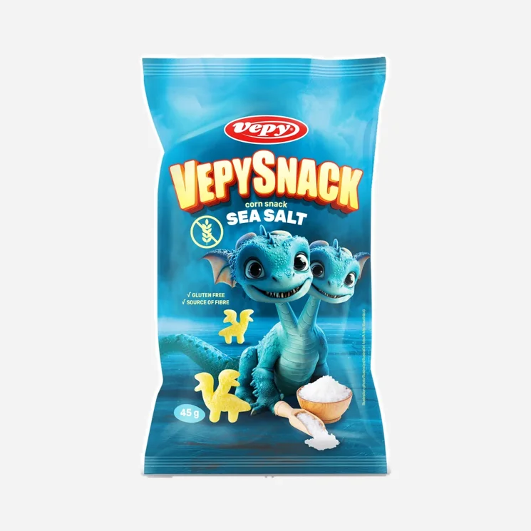 Snack s mořskou solí