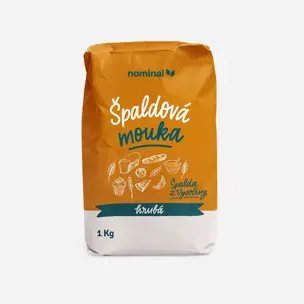 Špaldová mouka hrubá