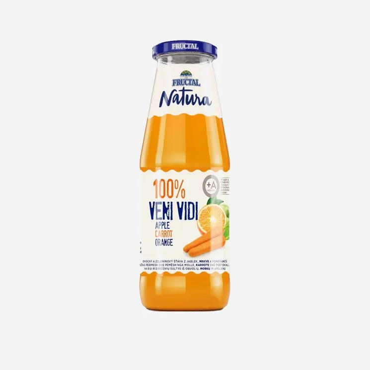 Šťáva mrkev, pomeranč a jablko 12 x 700 ml