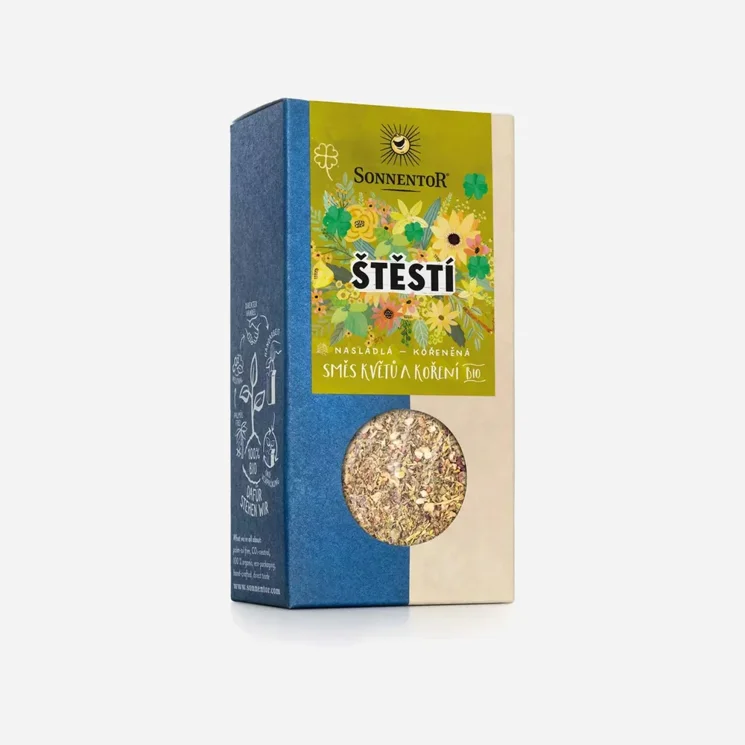 Štěstí-směs květů a koření bio