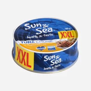 Sun&Sea Tuňák kousky ve slunečnicovém oleji XXL 6 x 785 g