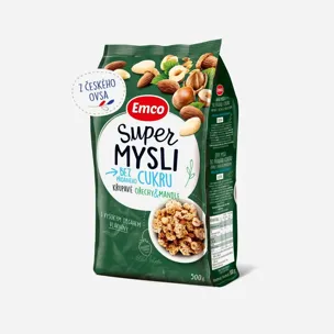 Super mysli ořechy a mandle 6 x 500 g