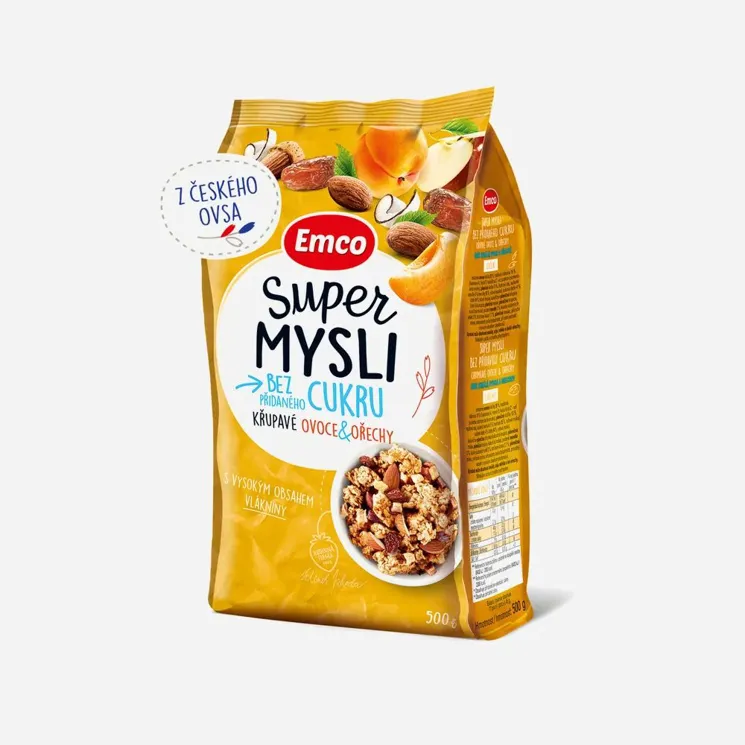Super mysli ovoce a ořechy