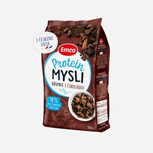 Super mysli protein s čokoládou