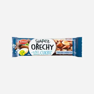 Super ořechy čokoláda a mořská sůl 12 x 35 g