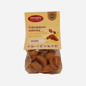 Sušenky s čokoládou a banánovým prachem BIO 6 x 100 g