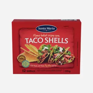 Taco shells 6 x 135 g