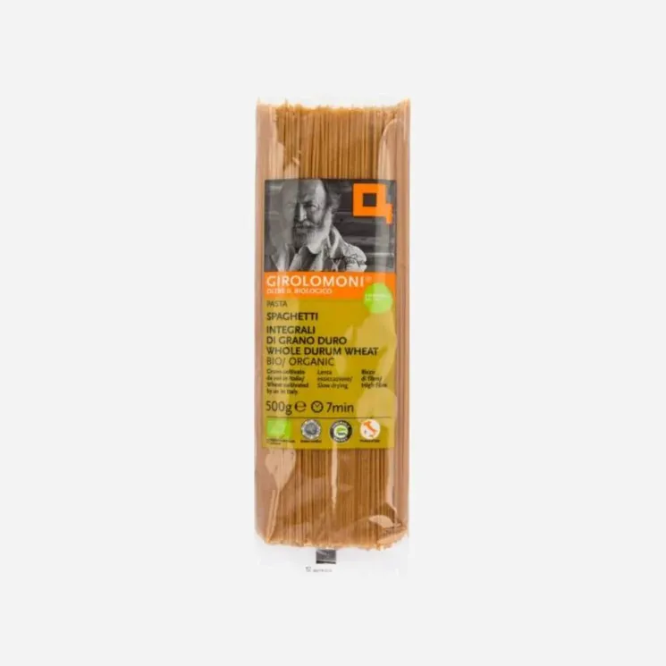 Těstoviny špagety celozrnné semolinové BIO 6 x 500 g