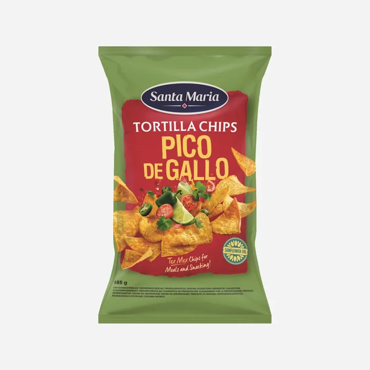 Tortilla chips Pico deGallo 6 x 185 g