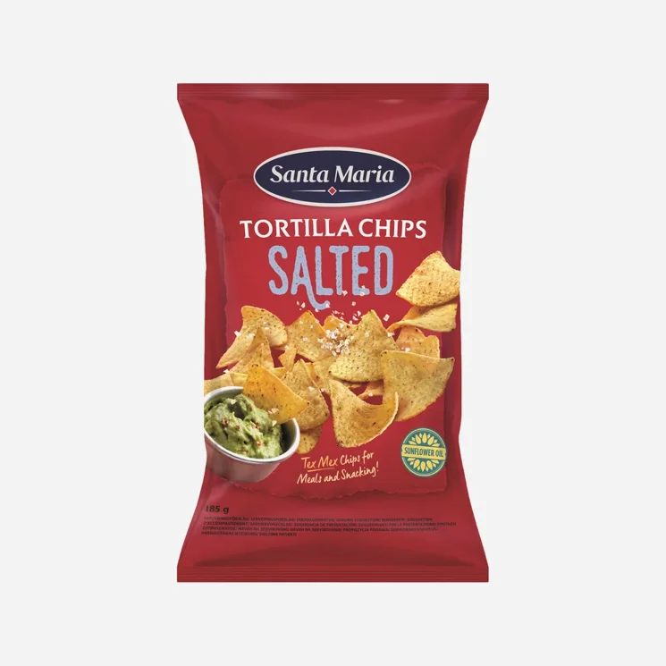 Tortilla chips solené 6 x 185 g