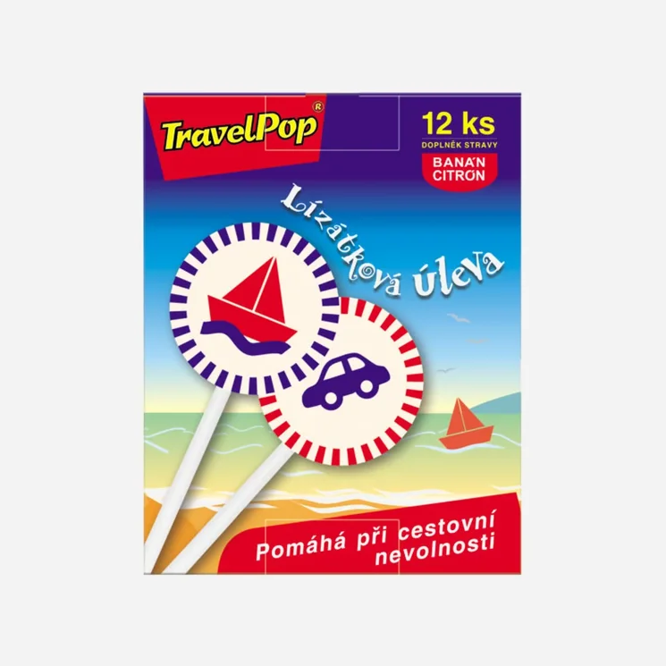 TravelPop® banán a citrón