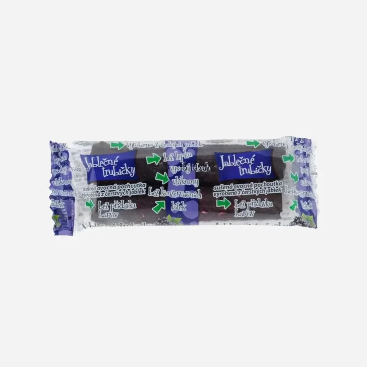 Trubička jablečná s černým rybízem a čokoládovou polevou (2ks) 12 x 24 g