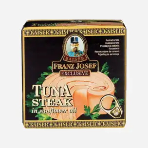 Tuňák steak ve slunečnicovém oleji 6 x 80 g
