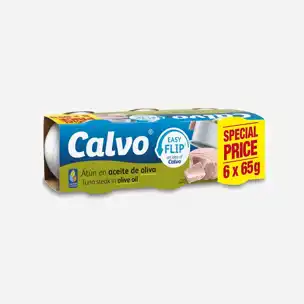 Tuňák v olivovém oleji 6x65 g