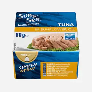 Tuňák ve slunečnicovém oleji 6 x 80 g